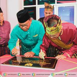 Peresmian Kantor BPS Kabupaten Rokan Hilir