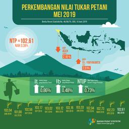 NTP Nasional Mei 2019 Naik 0,38 Persen