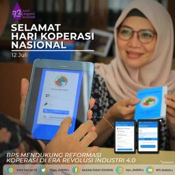 Selamat Hari Koperasi Nasional ke-72, #SahabatData!