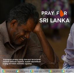 Pray for Sri Langka