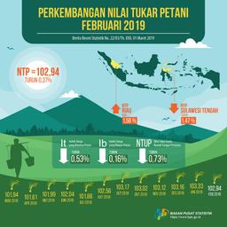 NTP Februari 2019 Turun 0,37 Persen