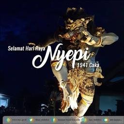 Selamat Hari Raya Nyepi tahun baru caka 1941