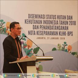 MoU BPS-Kementerian Lingkungan Hidup dan Kehutanan